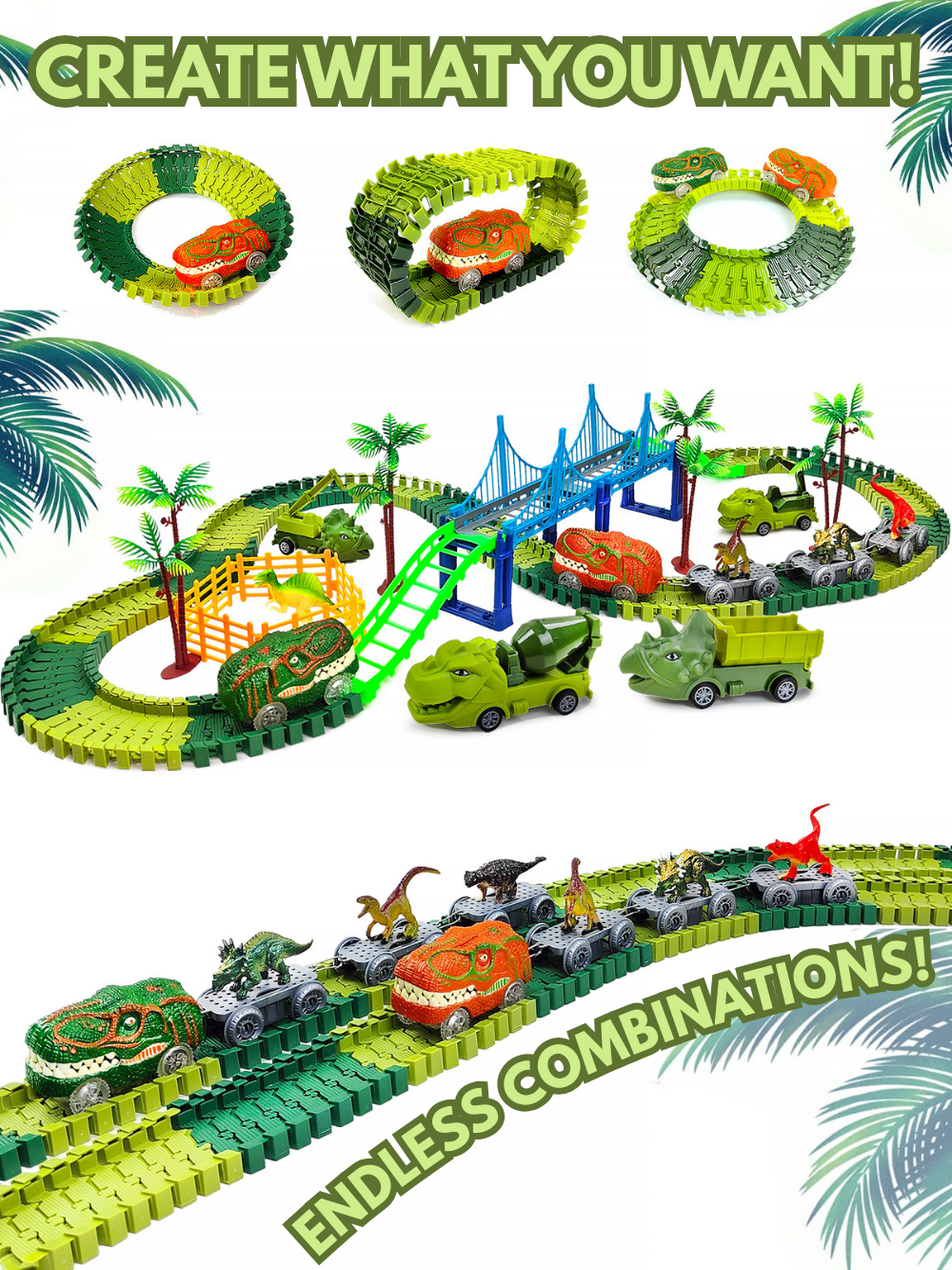 Montessori FlexiPath™ - Educational Adventure Trail | Dinosaurs