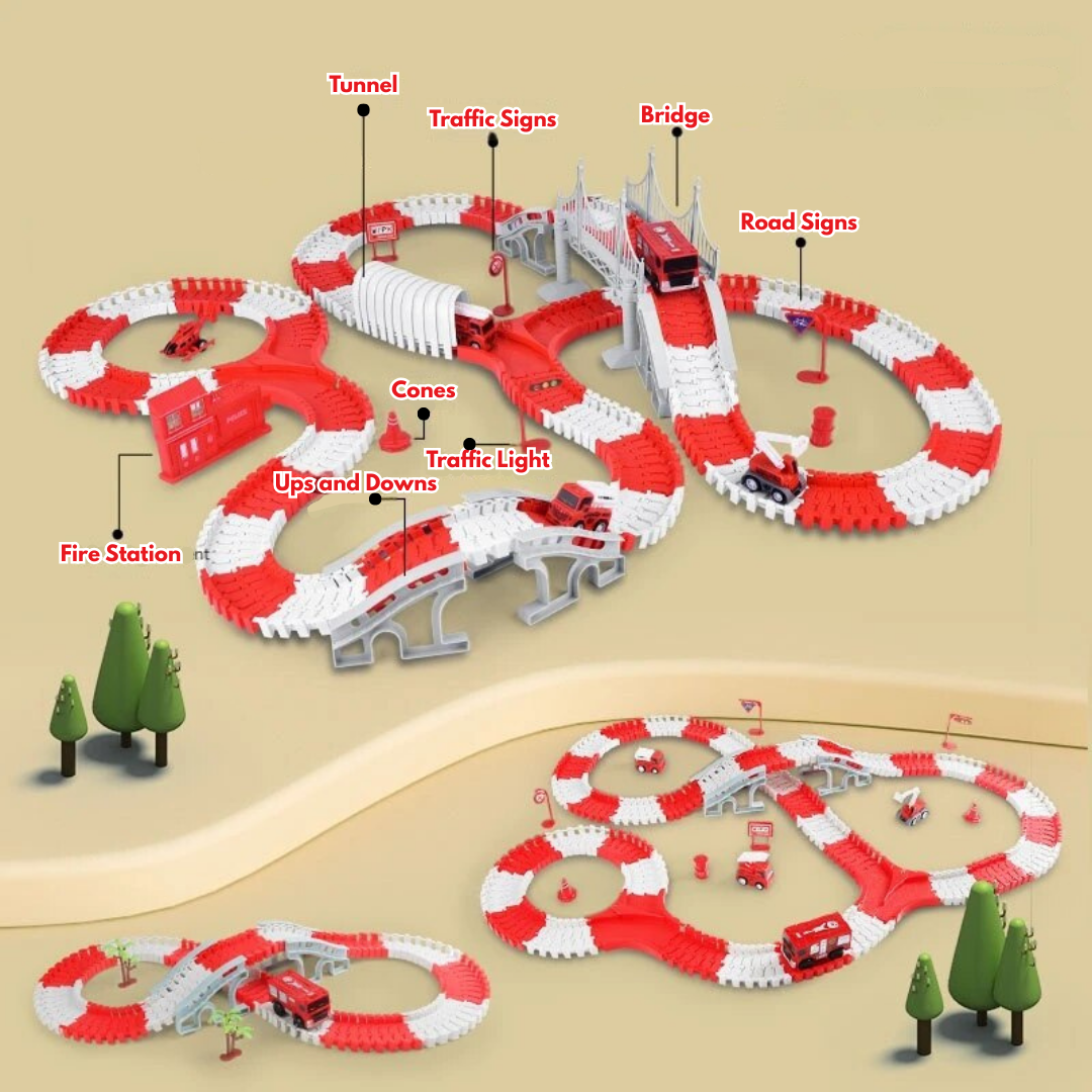 Montessori FlexiPath™ – Educational Adventure Track | Firefighters