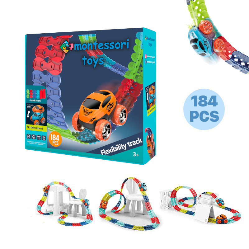 Montessori Track™ - Ultra-Flexible Machine Track