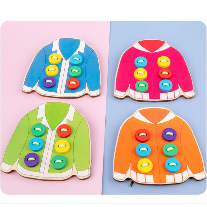 Montessori Buttons™- Educational Sewing