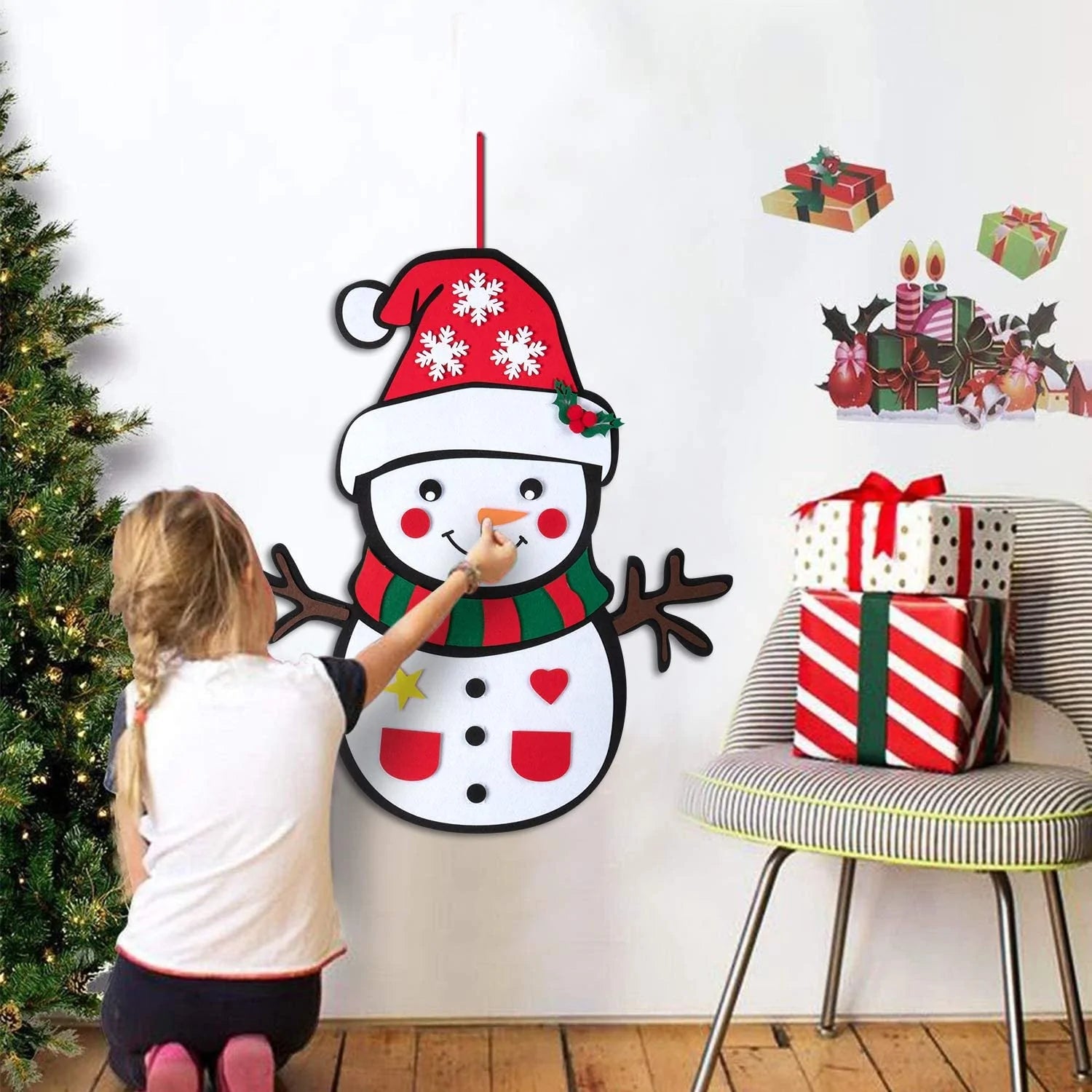 Montessori Christmasâ˘- Christmas Treeđ and Snowmanâď¸