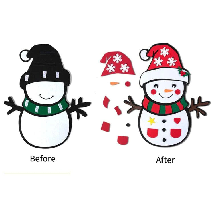 Montessori Christmasâ˘- Christmas Treeđ and Snowmanâď¸