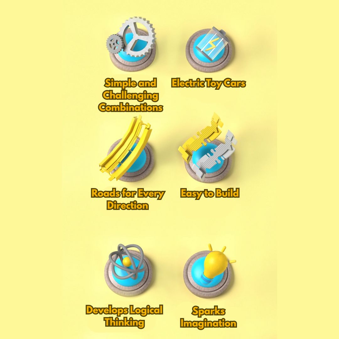 Montessori FlexiPath™ – Educational Adventure Track | Construction Site