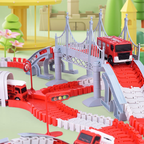 Firefighters trail