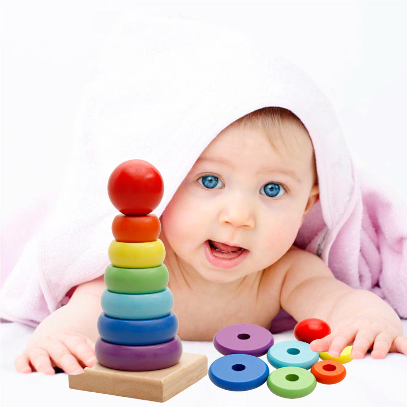 Wood Tower™- Colourful Tower