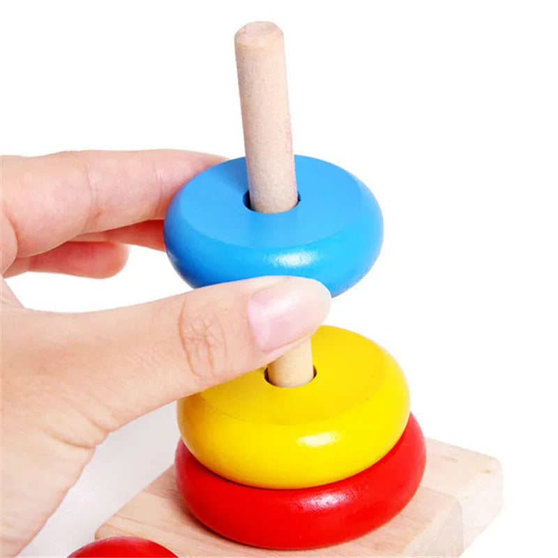 Wood Tower™- Colourful Tower
