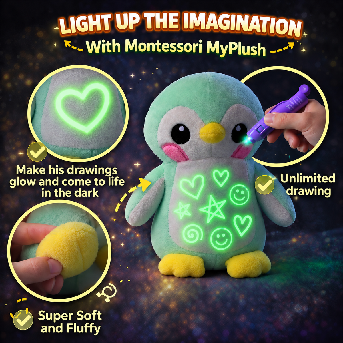 Montessori MyPlush™– Bring Your Plush Toy to Life