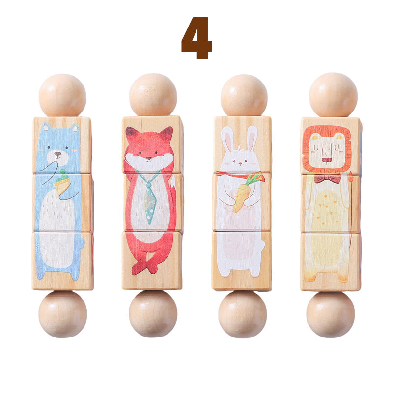 Wood Twist Puzzle™- Wooden Rotating Puzzle