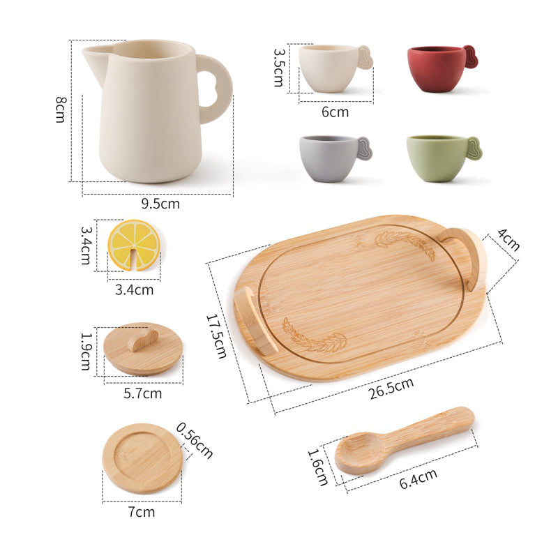 Wood Tea™- Wooden Tea Set