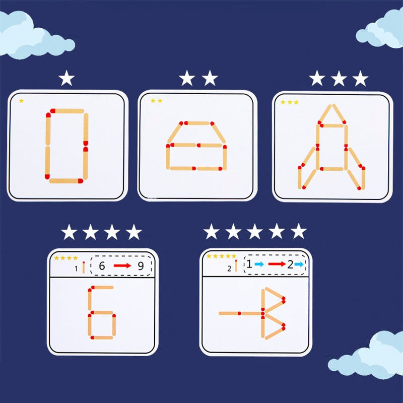 Montessori GeoSticks™- Replicates The Form