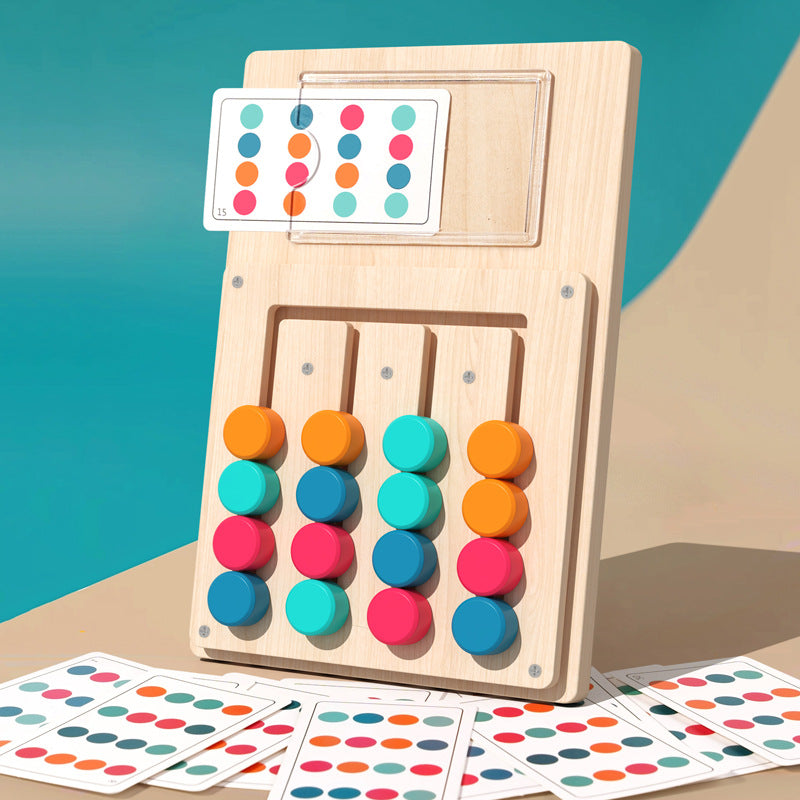 Wood Match™- Match the Blocks to the Card